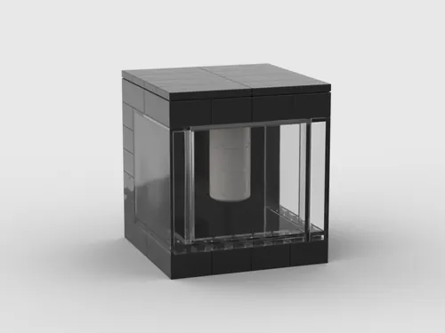 Rendering of the Quantego System One LEGO model